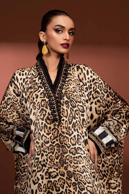 MARIA B SILK HAND EMBROIDERED COLLECTION | UNSTITCHED PARTY WEAR| TOP PAKISTANI DRESS BY SHAEBIZ