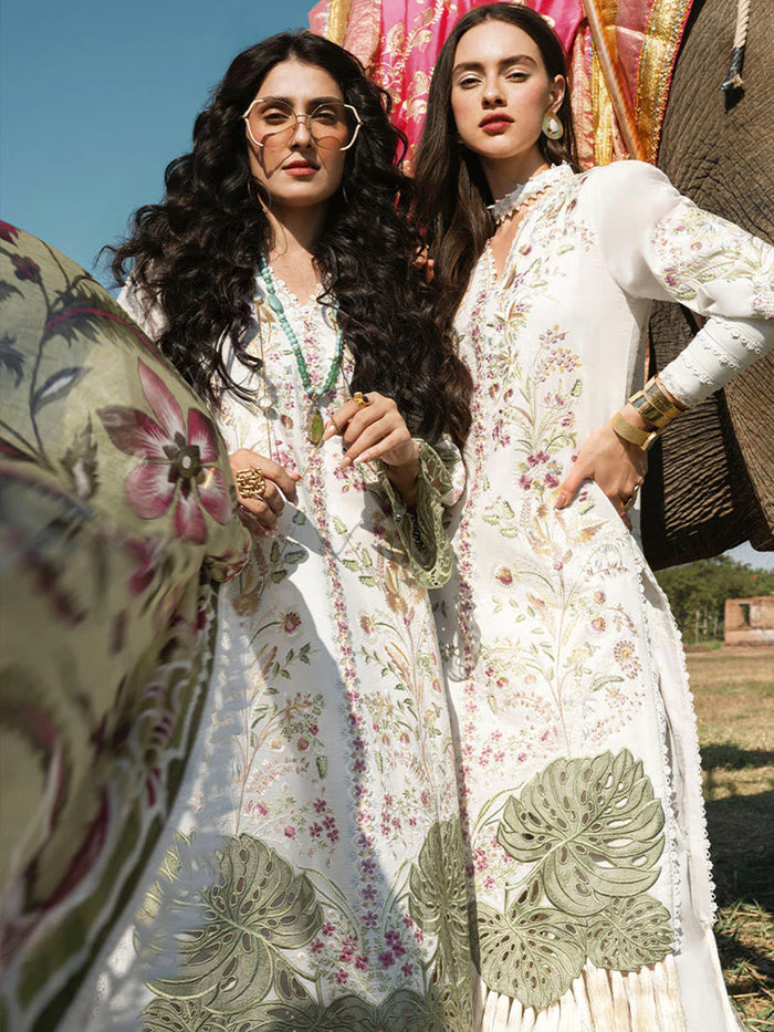 MUSHQ LAWANA LUXURY SUMMER LAWN|TOP PAKISTANI DRESS BY SHAEBIZ|