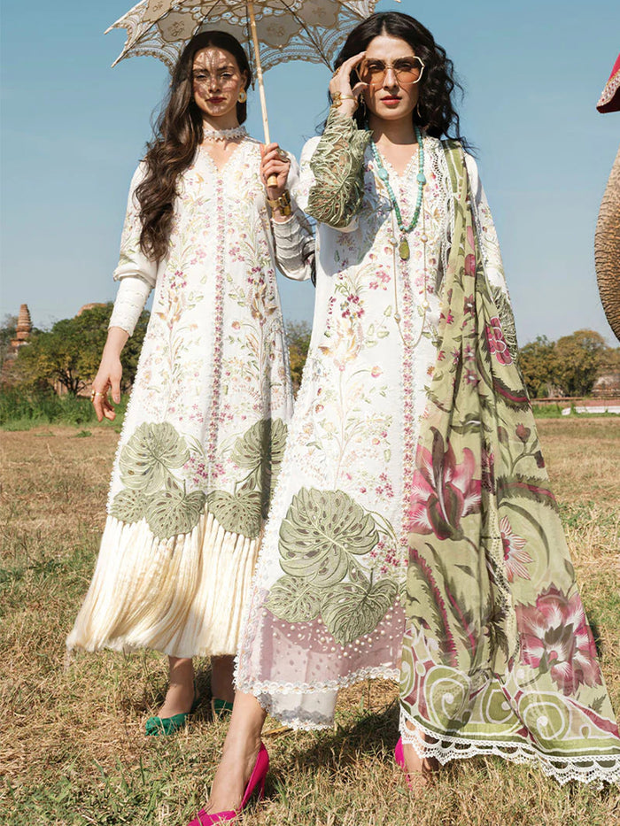 MUSHQ LAWANA LUXURY SUMMER LAWN|TOP PAKISTANI DRESS BY SHAEBIZ|