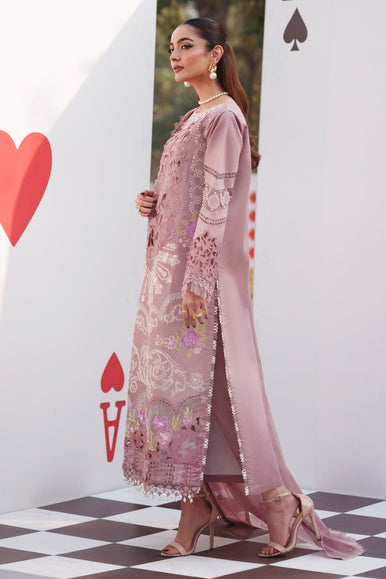 PARISHAY PINK CHICKEN KARI LUXURY LAWN COLLECTION|UNSTITCHED 3 PCS BY SHAEBIZ