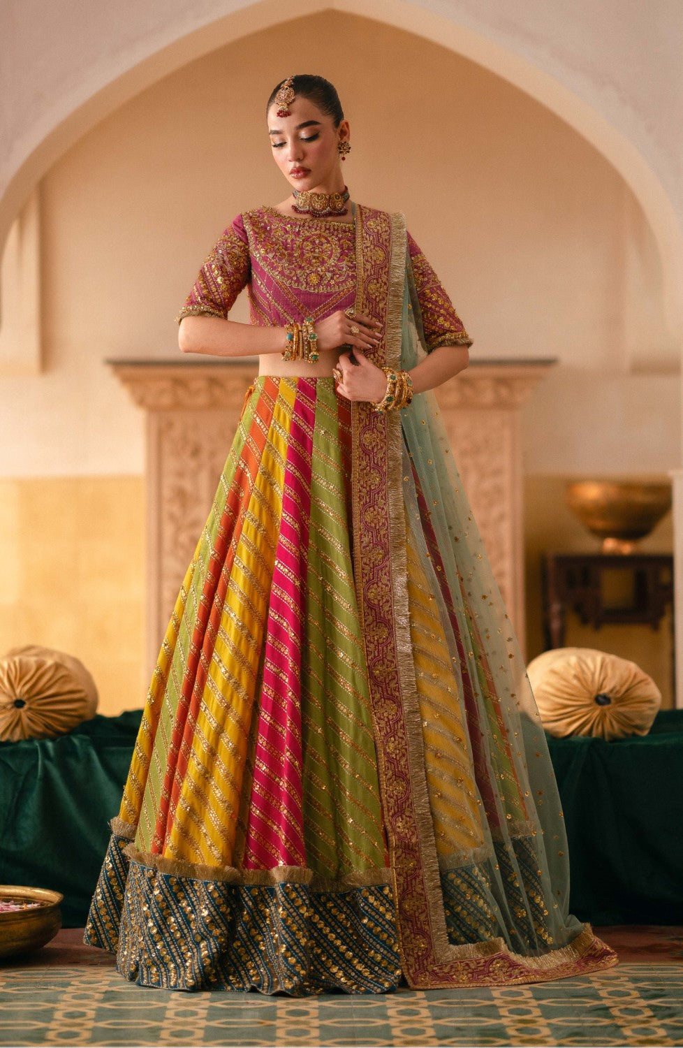 MAYUN bridal maxi in raw silk by shaebiz