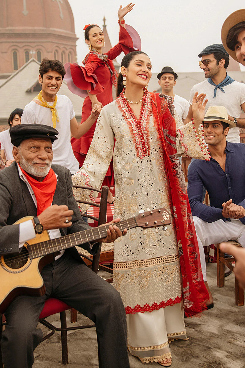 MUSHQ LAWN ALBA CHIKAN KARI DRESS (MQ-SL22)