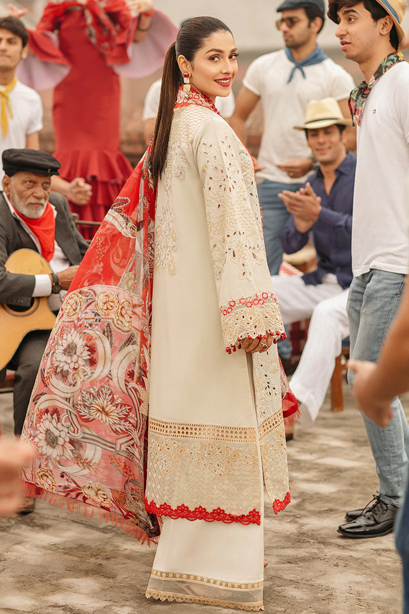 MUSHQ LAWN ALBA CHIKAN KARI DRESS (MQ-SL22)