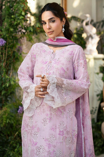 MOTIFZ ASTER PREMIUM EMBROIDERED LAWN 2026 DIGITAL PRINT COLLECTION| UNSTITCHED 3 PCS BY SHAEBIZ