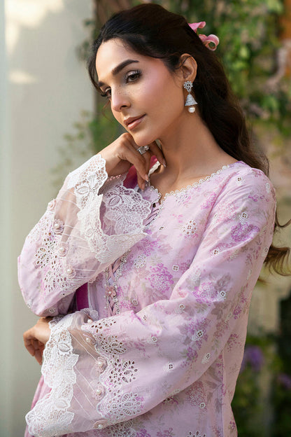 MOTIFZ ASTER PREMIUM EMBROIDERED LAWN 2026 DIGITAL PRINT COLLECTION| UNSTITCHED 3 PCS BY SHAEBIZ