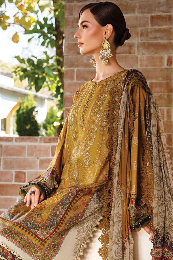 MARIA B MPRINT SPRING SUMMER LAWN COLLECTION| TOP PAKISTANI DRESS BY SHAEBIZ|