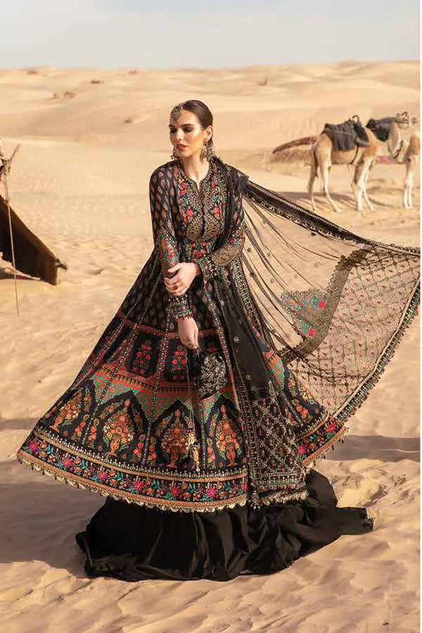 MARIA B EMBROIDERED LATEST LAWN COLLECTION| UNSTITCHED 3 PCS BY SHAEBIZ