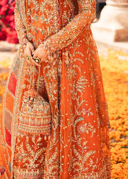 KANWAL MALIK LUXURY NET BRIDAL MAXI| SAJAL ALY| UNSTITCHED WEDDING FORMALS BY SHAEBIZ
