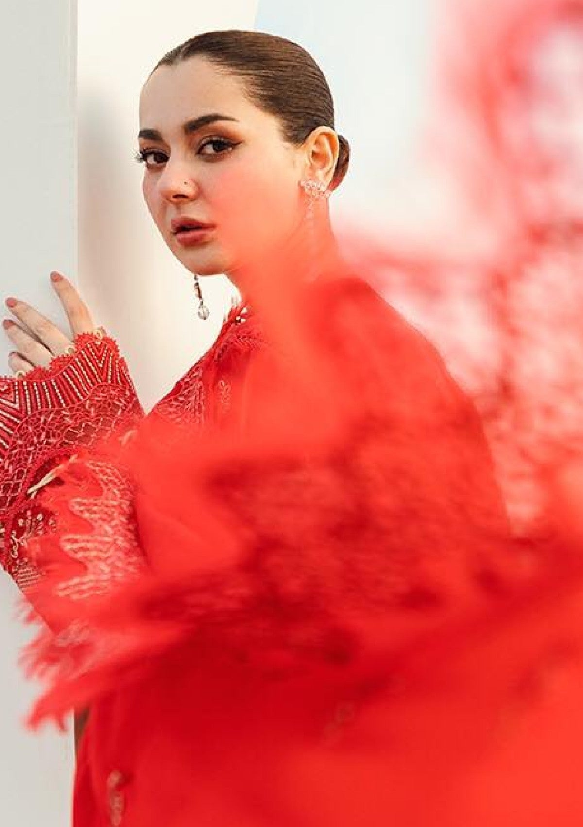 QALAMKAR SAHIL KINARE LUXURY LAWN|TOP PAKISTANI DRESS BY SHAEBIZ