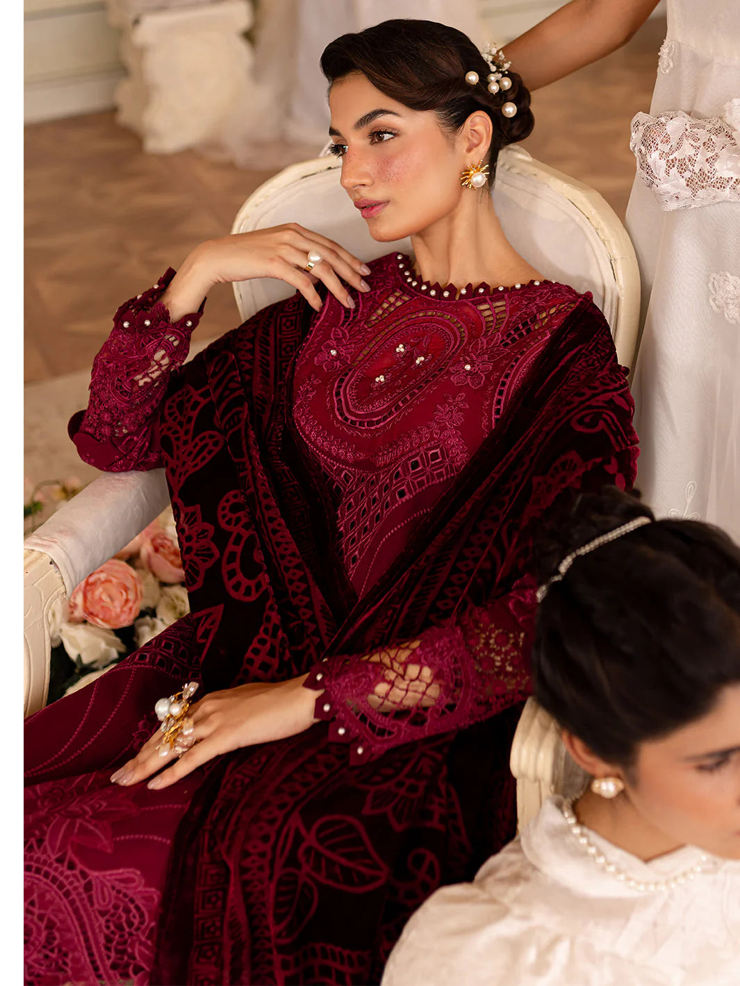 PARISHAY LUXURY LAWN COLLECTION| 3 PCS COLLECTION| TOP PAKISTANI DRESS BY SHAEBIZ