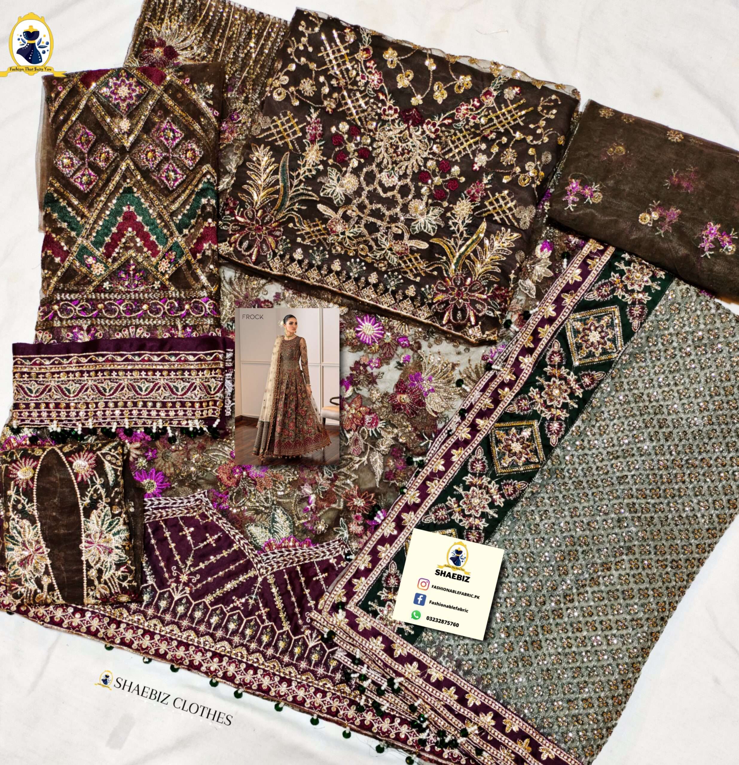 BAROQUE BROWN WEDDING WEAR (BQ-BM22)