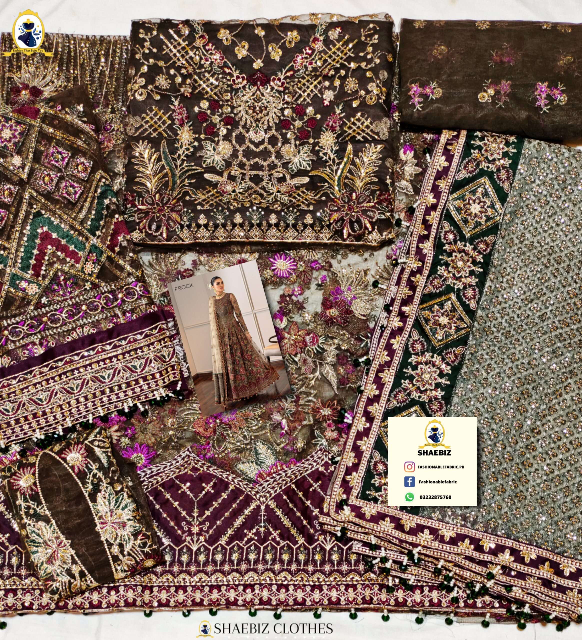 BAROQUE BROWN WEDDING WEAR (BQ-BM22)