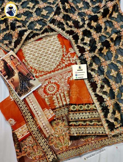 Sajni By Gisele ORGENZA PARTY WEAR COLLECTION.