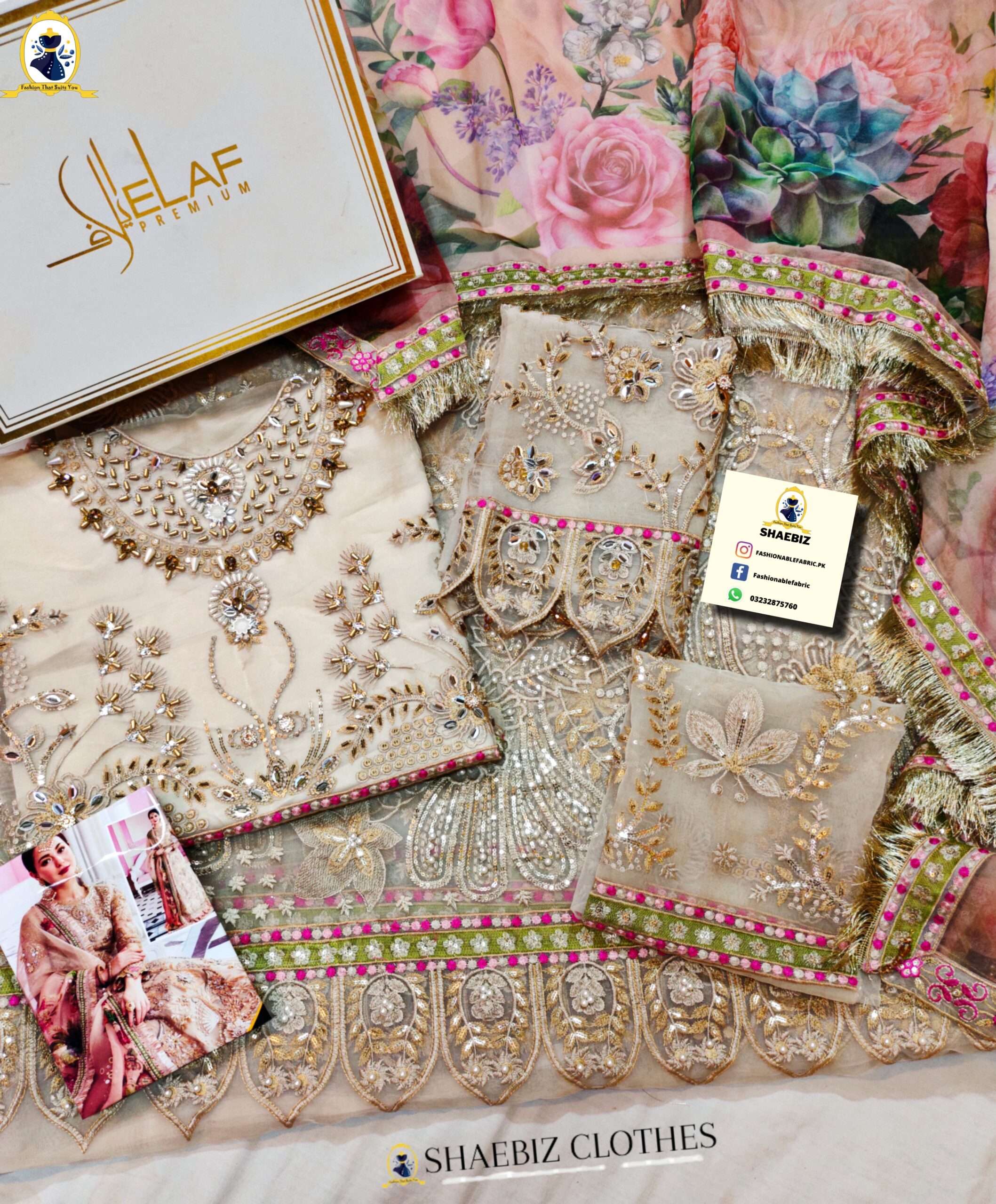 ELAF WEDDING WEAR COLLECTION.(EL-OW22)