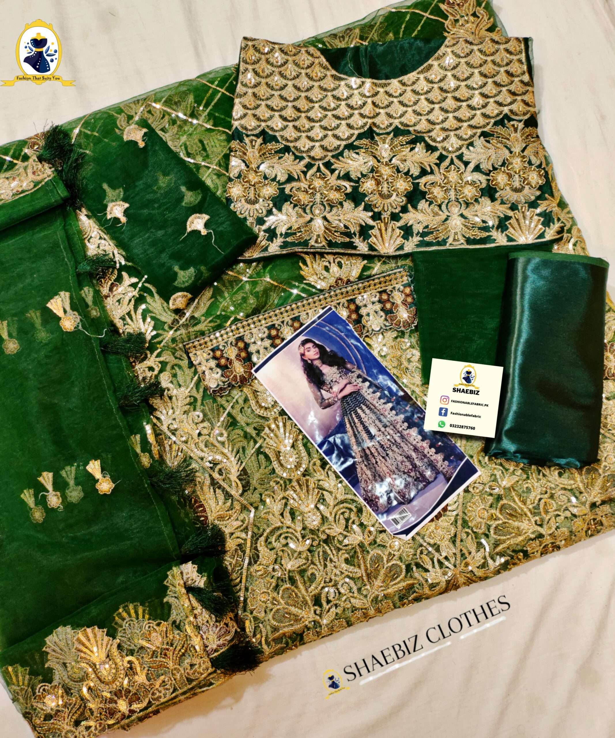 AKBAR ASLAM 12 KALI MAXI(AK-GREEN21)