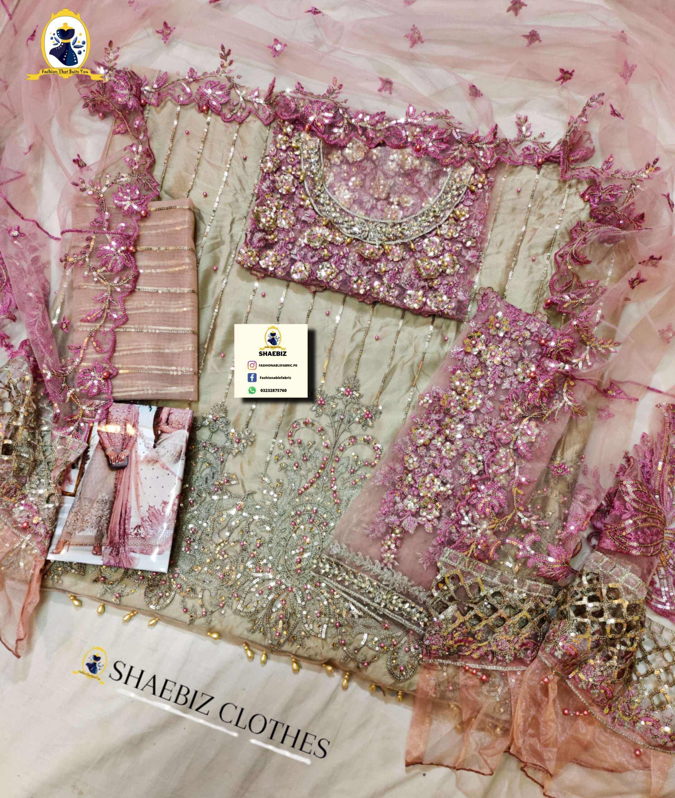 MARIA B TOW TONE PARTY WEAR COLLECTION (MB-TT21)