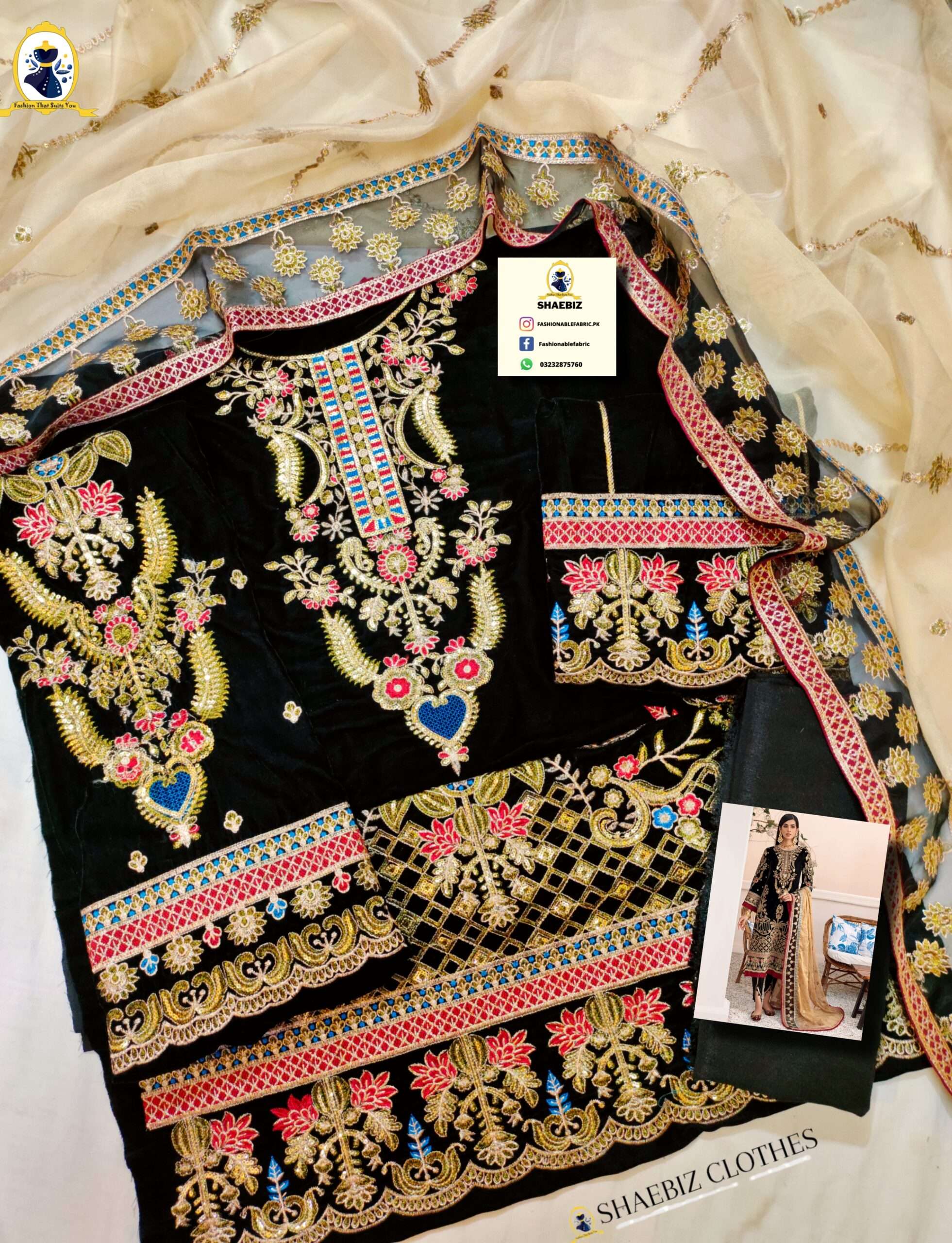 ANAYA VELVET FORMAL WEDDING DRESS(AN-BV22)