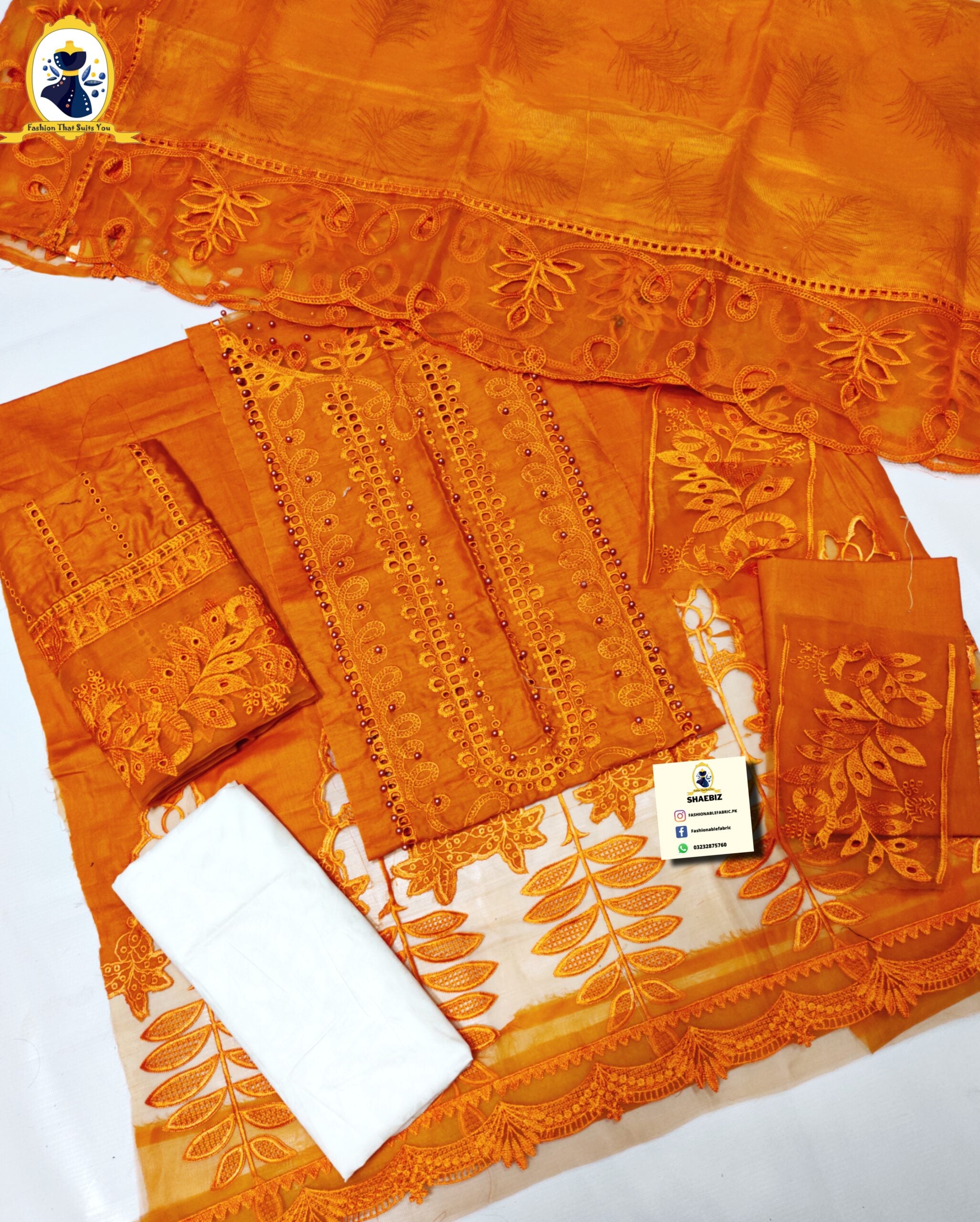 Maria B | Luxury Lawn 2023 | D-2310-A - Shaebiz Boutique Store