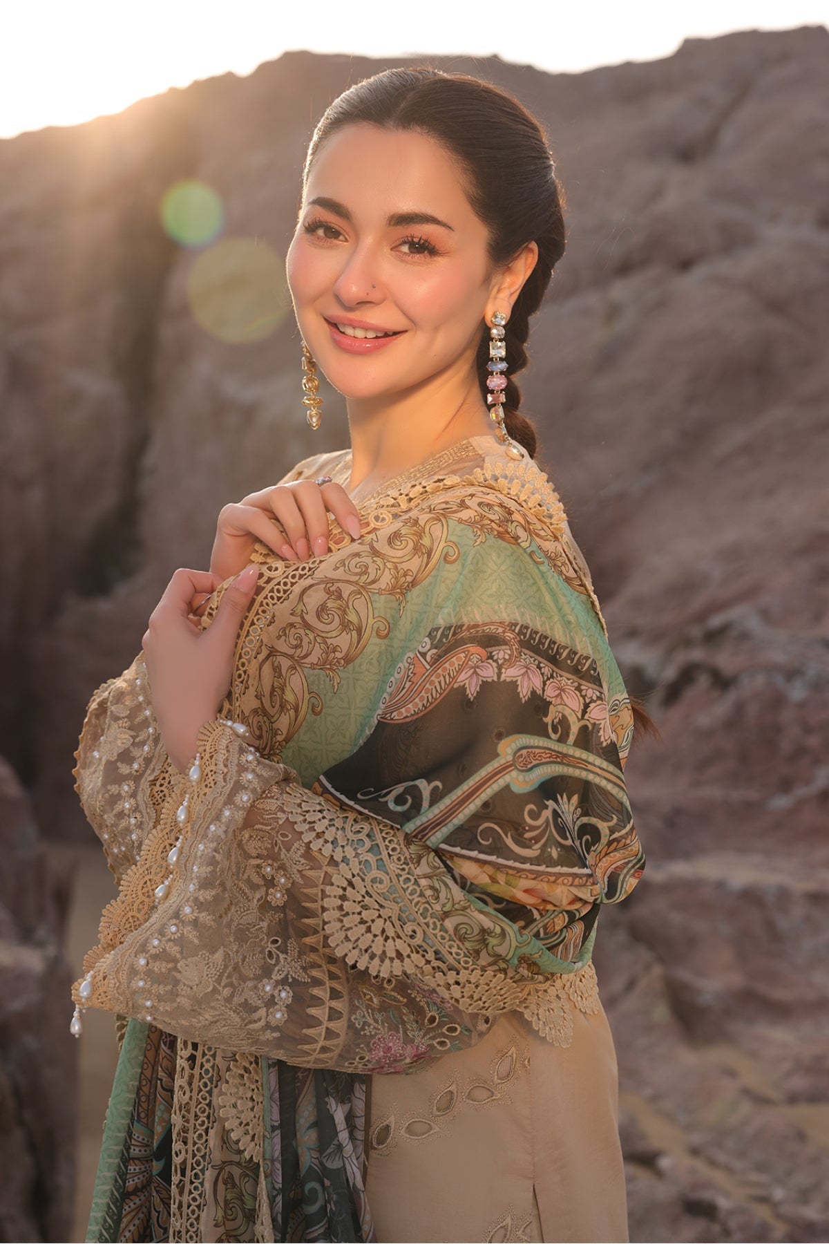 IMROZIA SERENE LUXURY LAWN 2026 COLLECTION| HANIA AMIR| TOP PAKISTANI DRESS BY SHAEBIZ