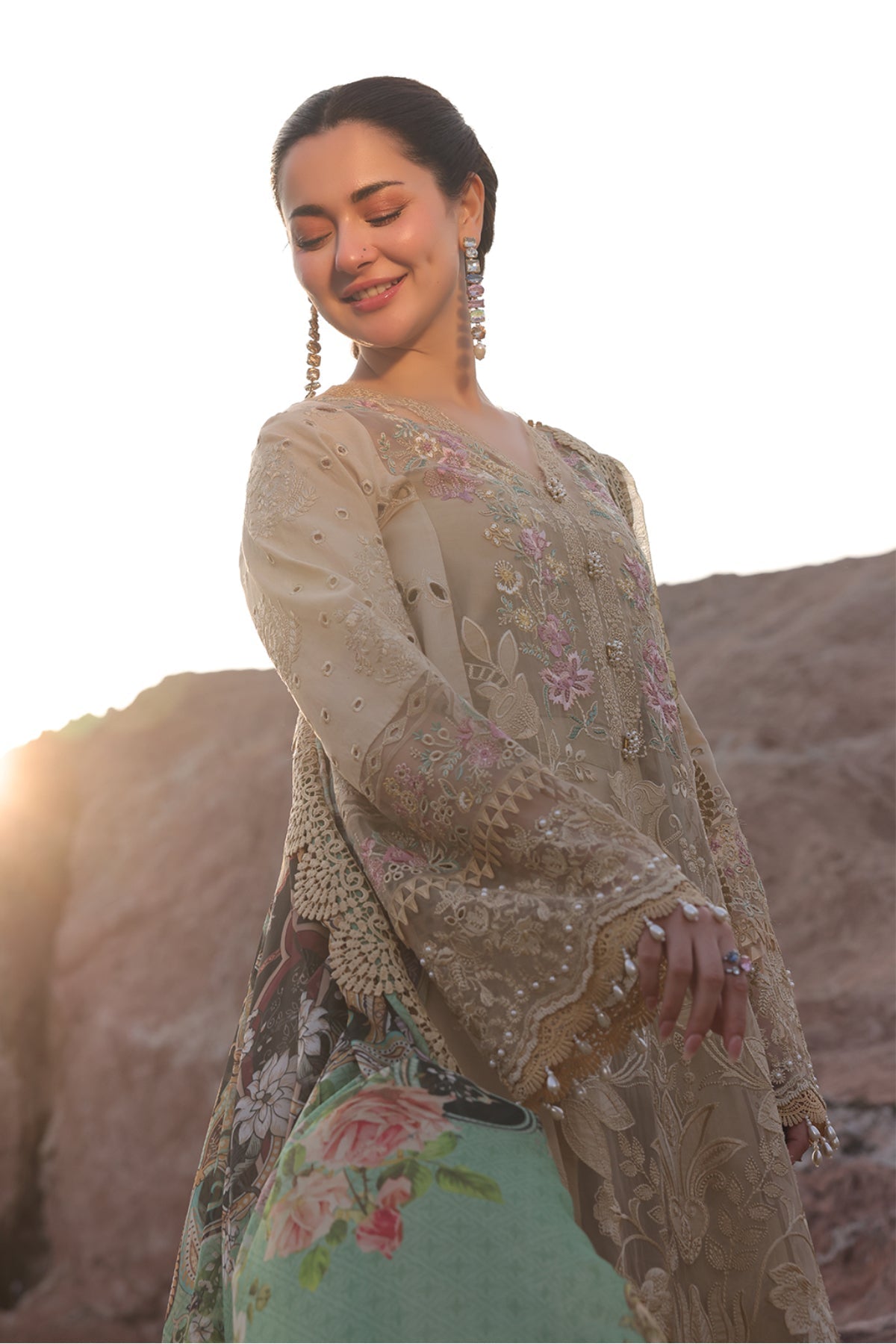 IMROZIA SERENE LUXURY LAWN 2026 COLLECTION| HANIA AMIR| TOP PAKISTANI DRESS BY SHAEBIZ