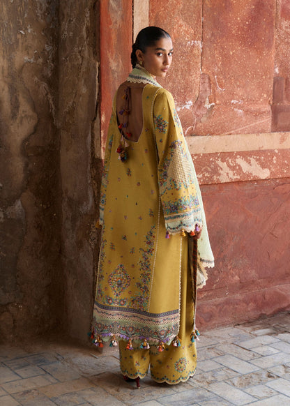 HUSSAIN REHAR LUXURY LAWN COLLECTION| UNSTITCHED 3 PCS BY SHAEBIZ