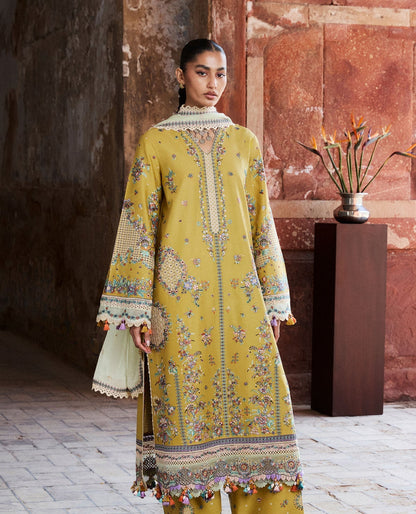 HUSSAIN REHAR LUXURY LAWN COLLECTION| UNSTITCHED 3 PCS BY SHAEBIZ