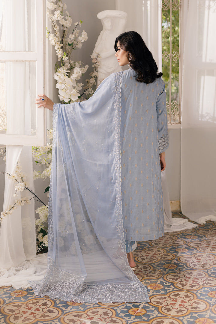 AZURE LUXURY LAWN COLLECTION TOP PAKISTANI DRESS BY SHAEBIZ