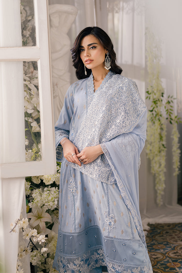 AZURE LUXURY LAWN COLLECTION TOP PAKISTANI DRESS BY SHAEBIZ