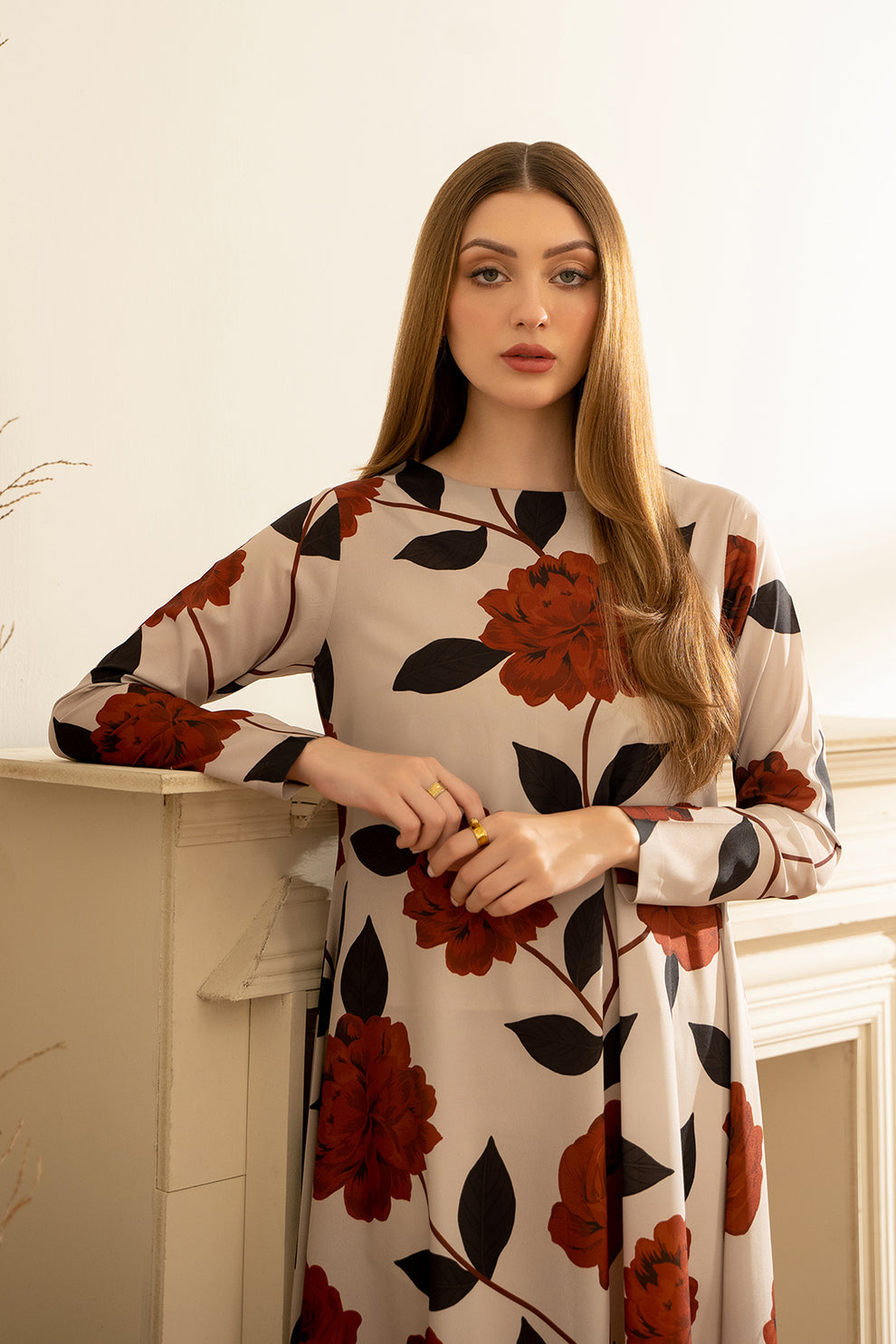 LULUSAR LUXURY SWISS LAWN COLLECTION| TOP PAKISTANI DRESS BY SHAEBIZ