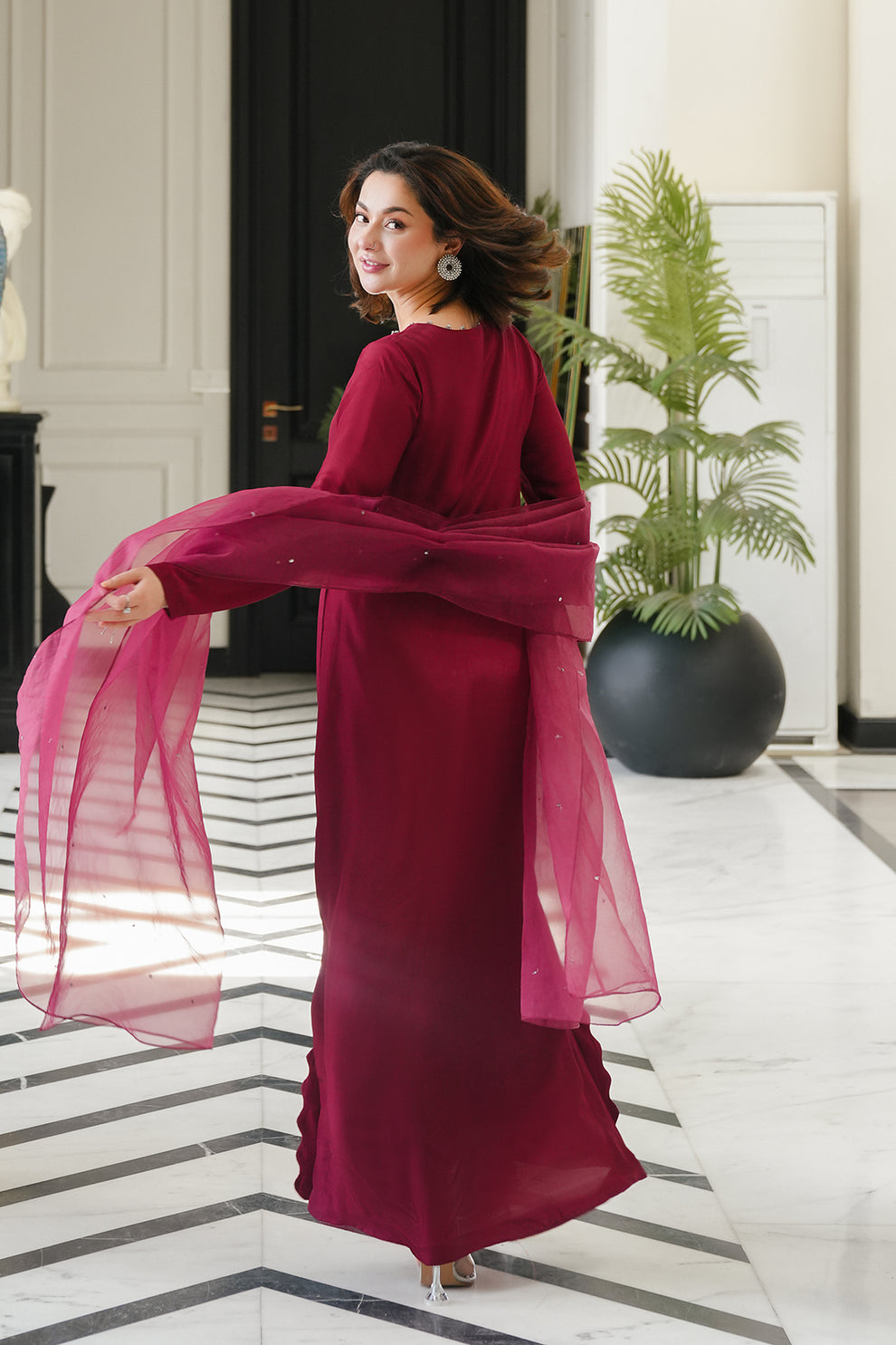 Silk collection wear by Hania Amir