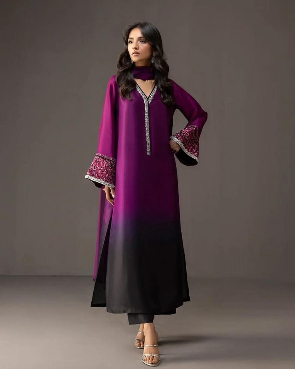 Zainab chottani silk collection party