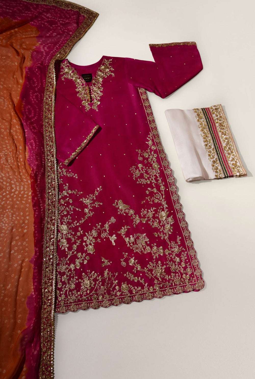 AGHA NOOR CHUNDRI STYLE FORMAL DRESS (AG-CADDA22)