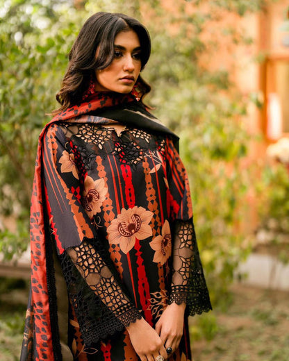 MARYUM N MARIA LATEST  SWISS LAWN COLLECTION| UNSTITCHED 3 PCS BY SHAEBIZ