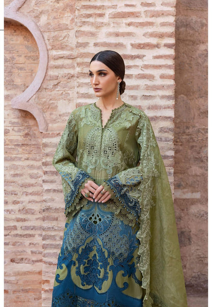 MARIA B LUXURY LAWN COLLECTION| UNSTITCHED MASTER REPLICA BY SHAEBIZ