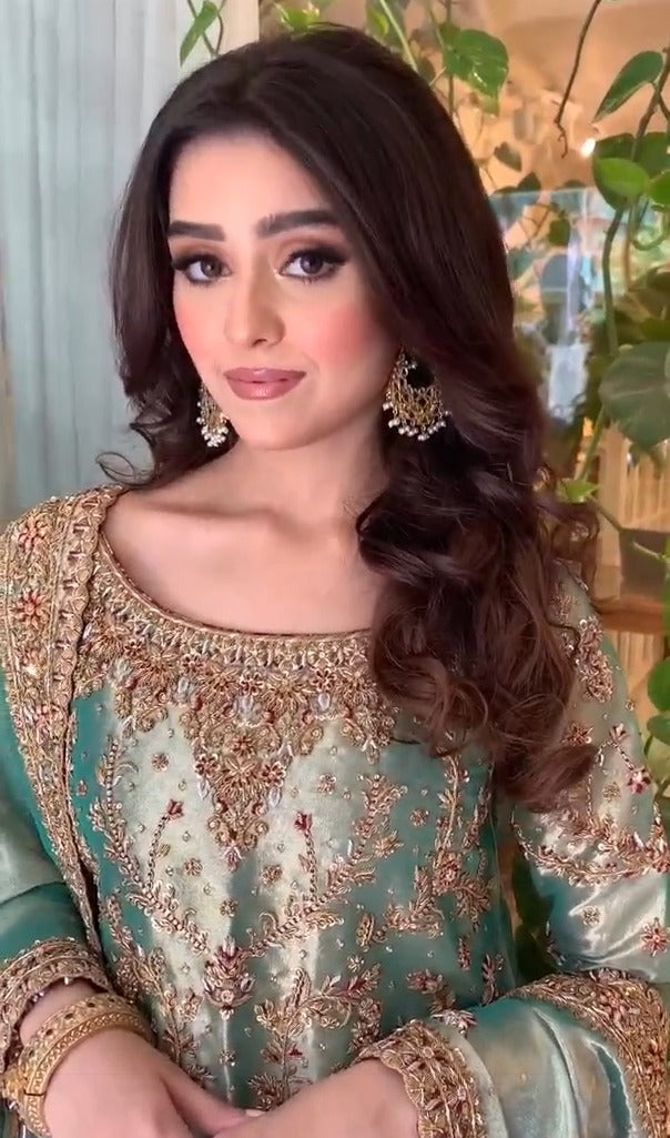 HARIS SHAKEEL CRYSTAL WEBS MYSORE LUXURY WEDDING FORMALS| TOP PAKISTANI DRESS BY SHAEBIZ