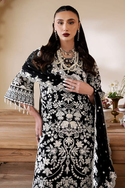 SERENE LUXURY CHIFFON 2026 COLLECTION| UNSTITCHED 3 PCS| TOP PAKISTANI DRESS BY SHAEBIZ
