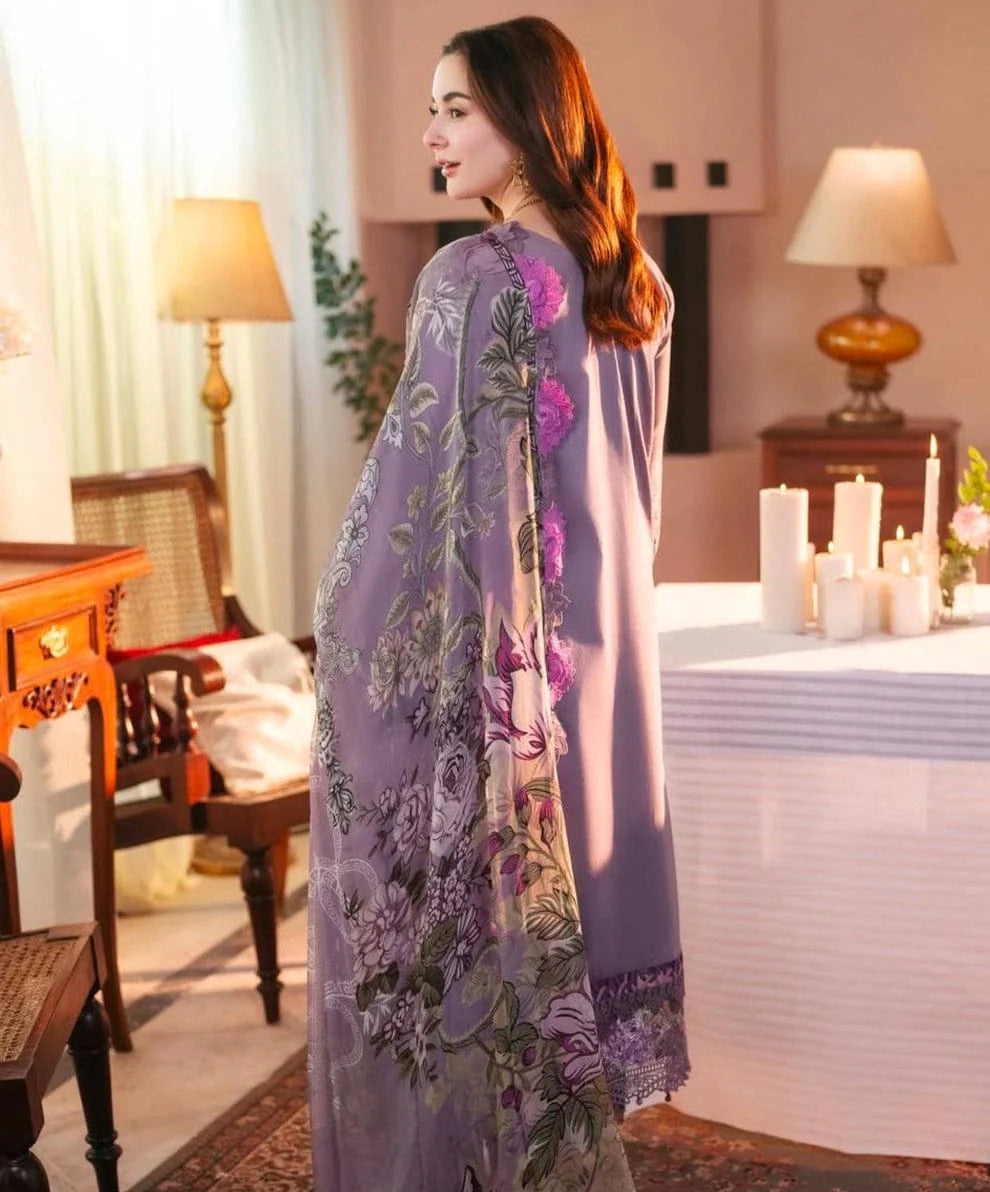 Purple – Lawn Collection by Sobia Nazir | 3-Piece Cotton Lawn Suit