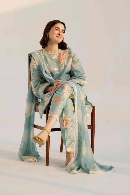 Coco Zara Shahjahan | Z23-5B | Wearing By Hania Amir | Unstitch Lawn Collection | By Shaebiz