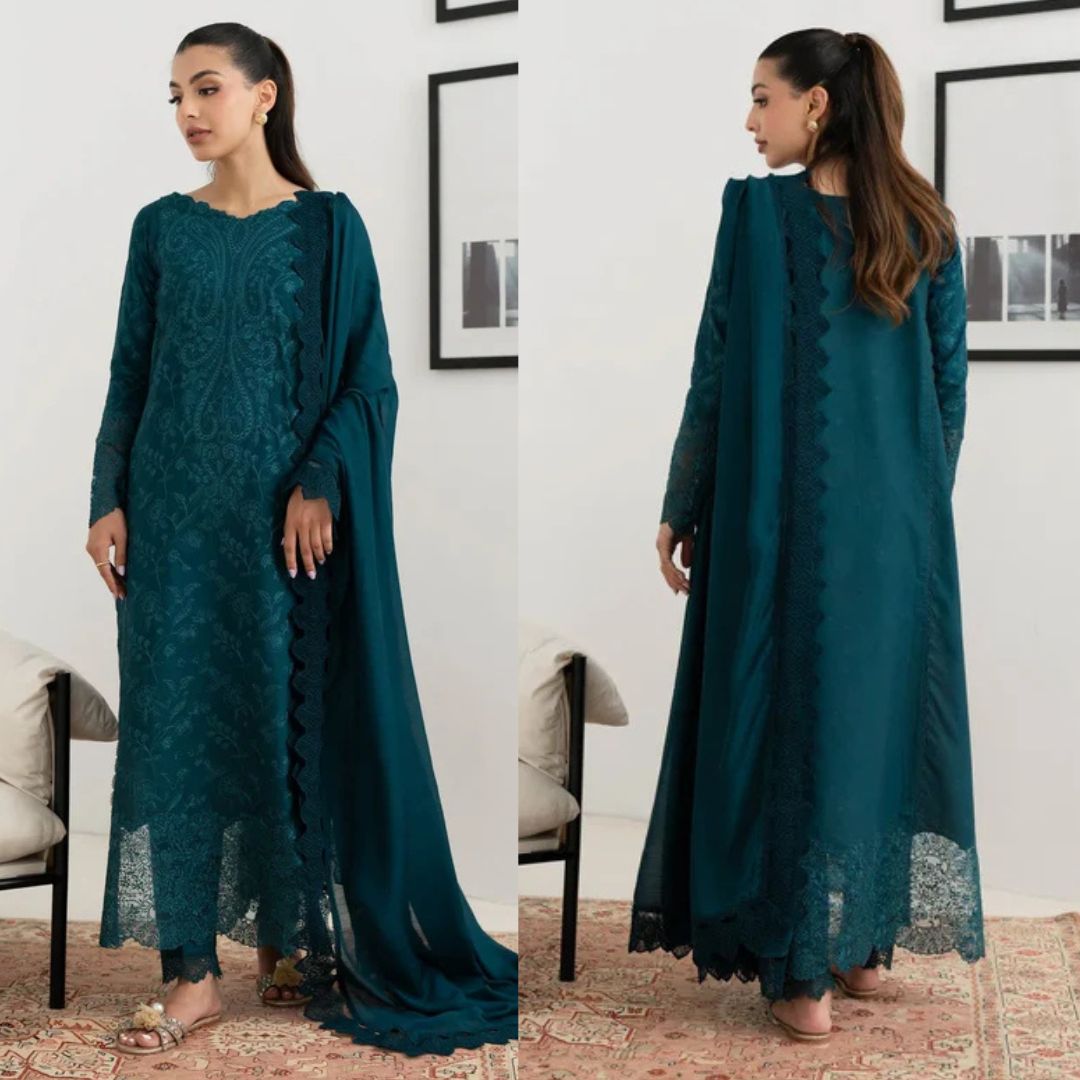 ZAIB ZINC LUXURY LAWN COLLECTION| UNSTITCHED SUMMER COLLECTION| TOP PAKISTANI DRESS BY SHAEBIZ