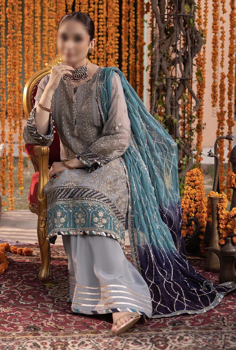 ADAN LIBAS HASEEN E DIL RUBA LUXURY CHIFFON COLLECTION| PARTY WEAR| TOP PAKISTANI DRESS BY SHAEBIZ