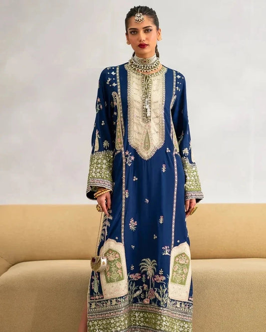 ETHNIC LATEST 2026 KAFTAN | UNSTITCHED 3 PCS BY SHAEBIZ