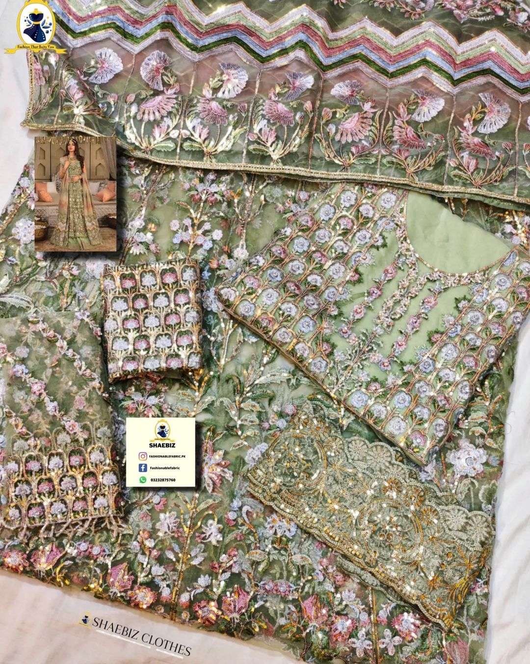 CRIMSON MINT GREEN SEMI STITCH MAXI