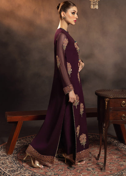 MEERAL LUXURY CHIFFON COLLECTION| UNSTITCHED MASTER REPLICA BY SHAEBIZ