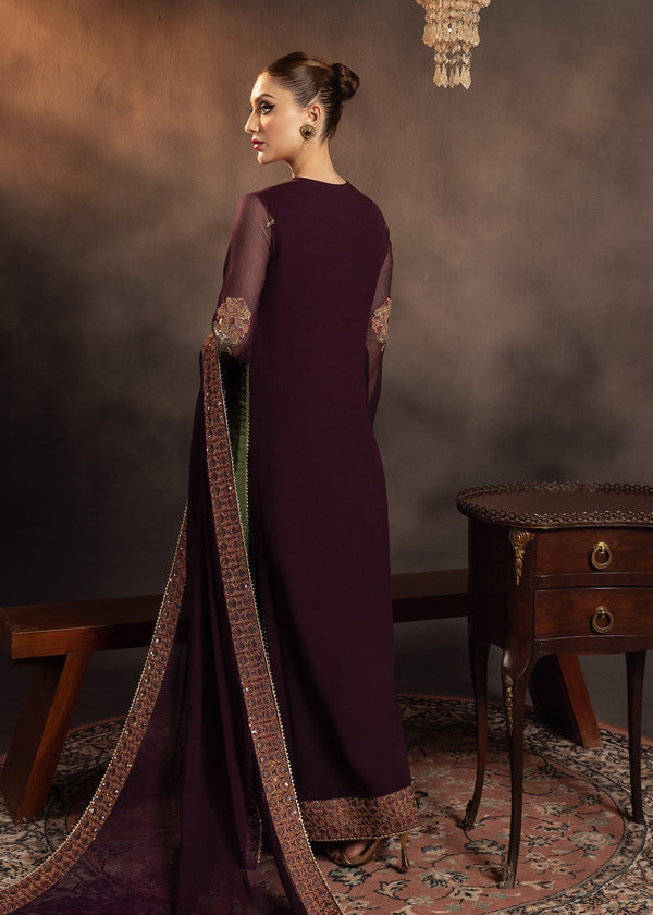 MEERAL LUXURY CHIFFON COLLECTION| UNSTITCHED MASTER REPLICA BY SHAEBIZ