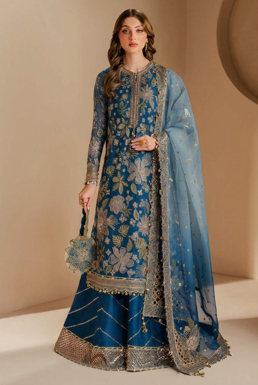 JAZMIN LUXURY CHIFFON 2026 COLLECTION| UNSTITCHED PARTY WEAR| TOP PAKISTANI DRESS BY SHAEBIZ