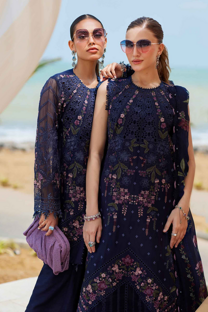 MARIA B 2026 EMBROIDERED LUXURY LAWN COLLECTION| UNSTITCHED 3 PCS BY SHAEBIZ