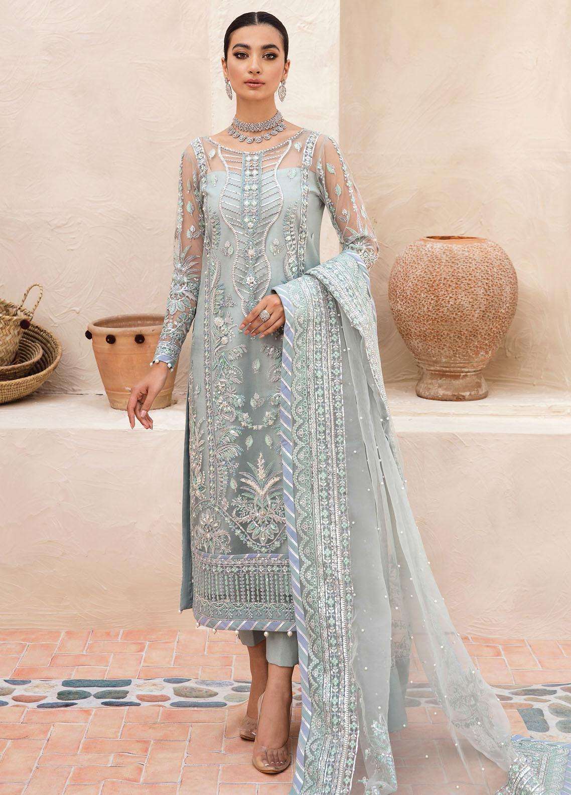 GULAAL FAIROUZ ADDA PARTY WEAR DRESS (GL-FA22)