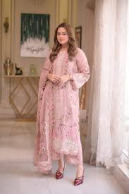 ANEELA'S LUXURY 2026 CHICKEN KARI LAWN COLLECTION| UNSTITCHED 3 PCS BY SHAEBIZ