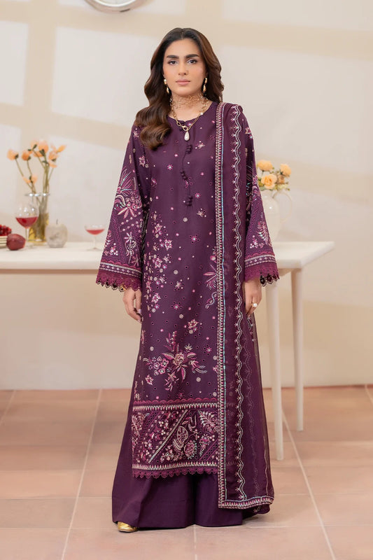 IMROZIA LUXURY LAWN 2026 COLLECTION|UNSTITCHED 3 PCS BY SHAEBIZ