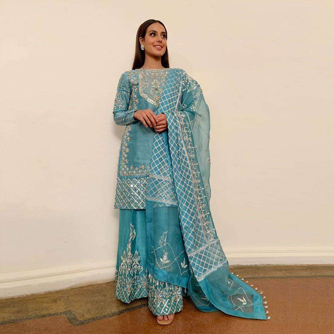 FAIZA SAQLAIN PARTY WEAR DRESS